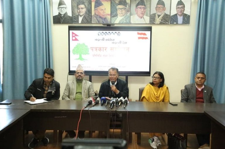 काँग्रेसले कसैसँग चुनामी गठबन्धन गर्दैन