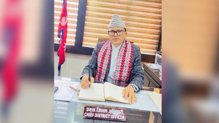 पूर्वप्रमुख जिल्ला अधिकारी छवि रिजाल पक्राउ